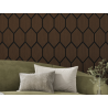 Mexen Form 01 akustinė sieninė plokštė 91 x 56 cm (4 vnt.), 9 mm veltinis, techninis fanera, Mocca ąžuolas