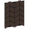 Mexen Form 03 sieninės akustinės plokštės 71,5 x 58 cm (4vnt.), 9 mm veltinis, techninis faneros lukštas, Mocca ąžuolas