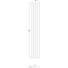 Mexen Strito 01 Strio 01 sieninės rifliuotos lamelės 280 x 14,5 cm (2 vnt.), mėlyna - S120-280-01-309