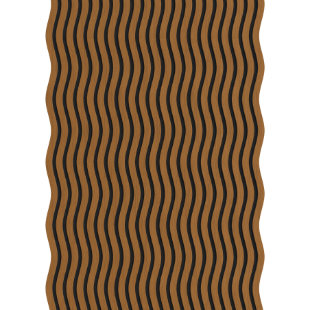 Mexen Lam-SF 01 akustinės sieninės lamelės 280 x 30 cm, veltinis 9 mm, techninis faneris, Natūralus Ąžuolas