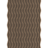 Mexen Lam-SF 01 akustinės sienų plokštės 280 x 30 cm, veltinis 9 mm, techninė fanera, Tamsusis Riešutas - S106-280-01-044