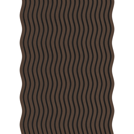 Mexen Lam-SF 01 sieninės akustinės lamelės 280 x 30 cm, veltinis 9 mm, techninis lukštas, Mocca ąžuolas - S106-280-01-045