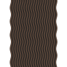 Mexen Lam-SF 01 sieninės akustinės lamelės 280 x 30 cm, veltinis 9 mm, techninis lukštas, Mocca ąžuolas - S106-280-01-045