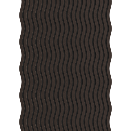 Mexen Lam-SF 01 akustinės sieninės lentelės 280 x 30 cm, 9 mm veltinio pagrindas, techninis faneros lukštas, Juodas