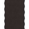 Mexen Lam-SF 01 akustinės sieninės lentelės 280 x 30 cm, 9 mm veltinio pagrindas, techninis faneros lukštas, Juodas