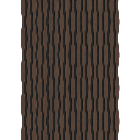 Mexen Lam-SF 01 Lam-SF 26 sienų akustinės lamelės 280 x 30 cm, 9 mm veltinis, techninis faneros sluoksnis, Mocca ąžuolas