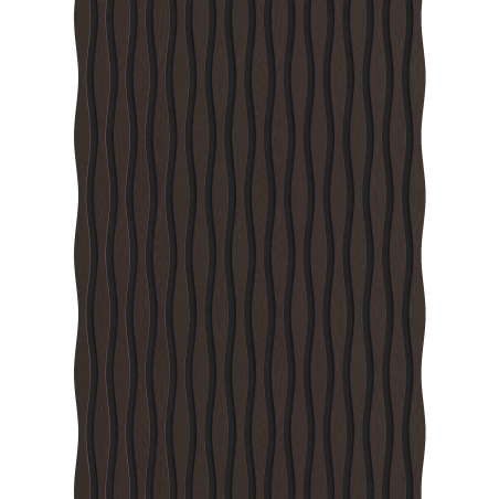 Mexen Lam-SF 01 Lam-SF 26 akustinės sienų juostelės 280 x 30 cm, 9 mm veltinis, techninė fanera, Juodasis Ąžuolas