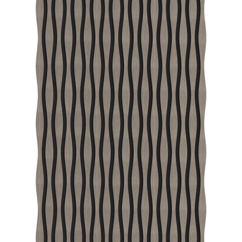 Mexen Lam-SF 01 Lam-SF 26 akustinės sieninės plokštės 280 x 30 cm, 9 mm veltinis, techninis faneras, Pilkas Ąžuolas