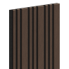 Mexen Lam-F Slim 01 akustinės sienų juostelės 280 x 36,5 cm, vilna 9 mm, techninis faneras, Mocha ąžuolas - S107-280-01-045