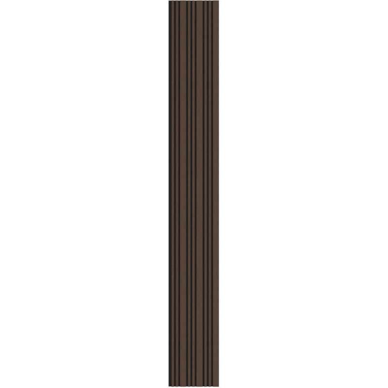 Mexen Lam-F Slim 01 akustinės sienų juostelės 280 x 36,5 cm, vilna 9 mm, techninis faneras, Mocha ąžuolas - S107-280-01-045