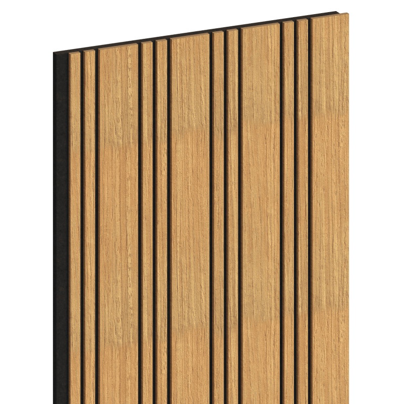 Mexen Lam-F Nano 01 akustinės sienų lentos 280 x 32,4 cm, 9 mm veltinis, techninis fanera, Classic ąžuolas - S108-280-01-041