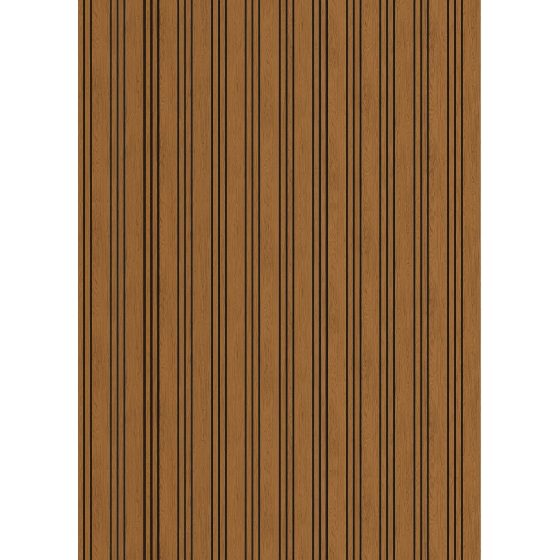 Mexen Lam-F Nano 01 akustinės sieninės lentjuostės 280 x 32,4 cm, 9 mm veltinis, techninis fanera, Natūralus ąžuolas