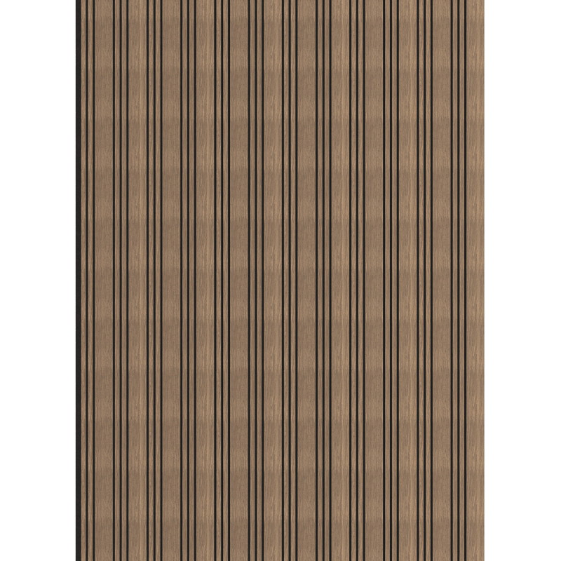 Mexen Lam-F Nano 01 Akustinės sieninės dailylentės 280 x 32,4 cm, 9 mm veltinis, techninis fanera, Tamsus Riešutas
