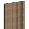 Mexen Lam-F Nano 01 Akustinės sieninės dailylentės 280 x 32,4 cm, 9 mm veltinis, techninis fanera, Tamsus Riešutas