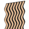 Mexen Lam-SF 02 akustinės sieninės plokštės 280 x 30 cm, veltinis 9 mm, techninis faneris, Balintas Ąžuolas