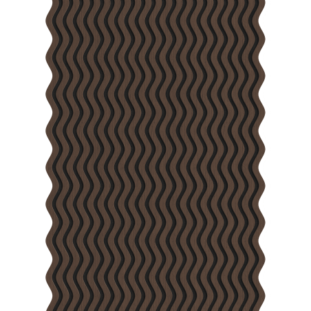 Mexen Lam-SF 02 akustinės sienų plokštės 280 x 30 cm, 9 mm veltinis, techninis fanera, Mocca ąžuolas - S106-280-02-045