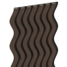 Mexen Lam-SF 02 akustinės sienų plokštės 280 x 30 cm, 9 mm veltinis, techninis fanera, Mocca ąžuolas - S106-280-02-045