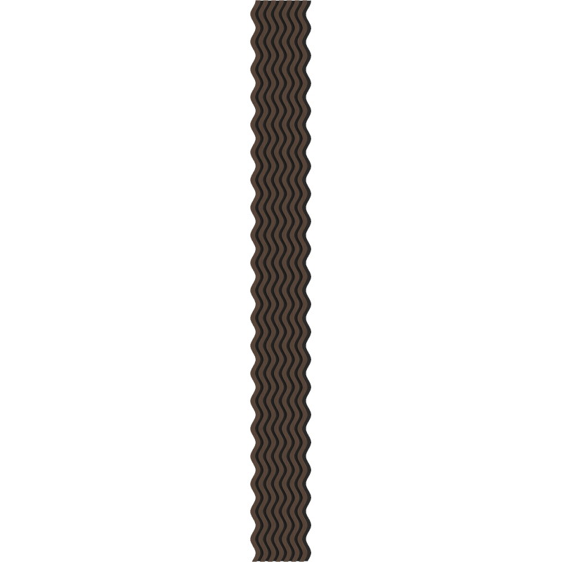 Mexen Lam-SF 02 akustinės sienų plokštės 280 x 30 cm, 9 mm veltinis, techninis fanera, Mocca ąžuolas - S106-280-02-045