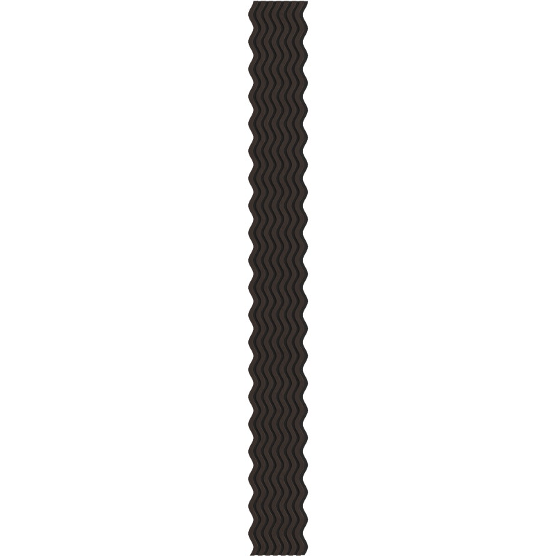 Mexen Lam-SF 02 akustinės sienų juostelės 280 x 30 cm, 9 mm veltinis, techninis fanera, Juodas ąžuolas - S106-280-02-046