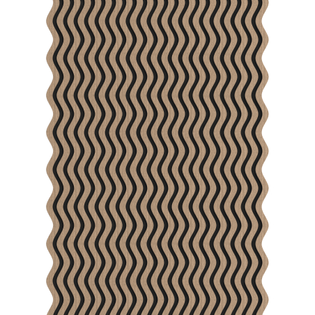 Mexen Lam-SF 02 sieninės akustinės plokštės 280 x 30 cm, 9 mm veltinis, techninis fanera, Šviesus Riešutas