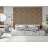 Mexen Lam-SF 02 akustinės sieninės plokštės 280 x 30 cm, veltinis 9 mm, techninis faneris, Balintas Ąžuolas