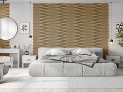 Mexen Lam-SF 02 akustinės sienų plokštės, 280 x 30 cm, 9 mm filcas, techninis faneris, ąžuolas Classic - S106-280-02-041