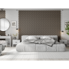 Mexen Lam-SF 02 akustinės sieninės lamelės 280 x 30 cm, 9 mm veltinis, techninis faneris, Pilkas Ąžuolas - S106-280-02-043