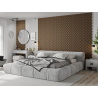 Mexen Lam-SF 02 akustinės sieninės juostos 280 x 30 cm, veltinio 9 mm, techninis lukštas, Tamsus Riešutas - S106-280-02-044