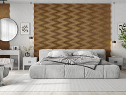 Mexen Lam-SF 01 akustinės sieninės lamelės 280 x 30 cm, veltinis 9 mm, techninis faneris, Natūralus Ąžuolas