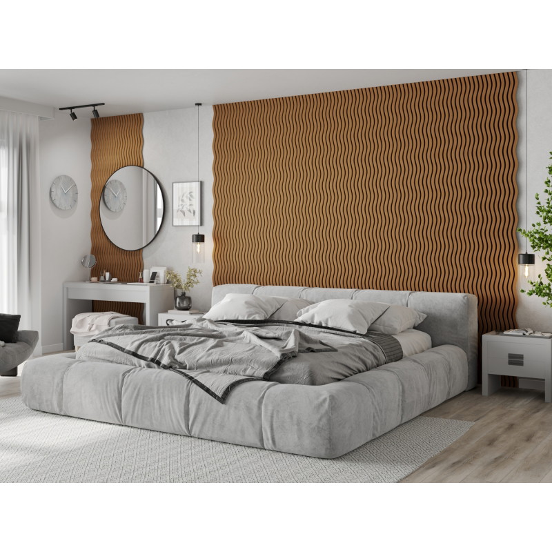 Mexen Lam-SF 01 akustinės sieninės lamelės 280 x 30 cm, veltinis 9 mm, techninis faneris, Natūralus Ąžuolas
