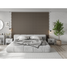 Mexen Lam-SF 01 sieninės akustinės plokštės 280 x 30 cm, veltinis 9 mm, techninis fanera, Pilkas Ąžuolas - S106-280-01-043