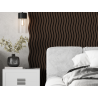 Mexen Lam-SF 01 sieninės akustinės lamelės 280 x 30 cm, veltinis 9 mm, techninis lukštas, Mocca ąžuolas - S106-280-01-045