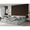 Mexen Lam-SF 01 Lam-SF 26 sienų akustinės lamelės 280 x 30 cm, 9 mm veltinis, techninis faneros sluoksnis, Mocca ąžuolas