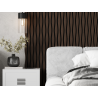 Mexen Lam-SF 01 Lam-SF 26 sienų akustinės lamelės 280 x 30 cm, 9 mm veltinis, techninis faneros sluoksnis, Mocca ąžuolas