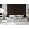 Mexen Lam-SF 01 Lam-SF 26 akustinės sienų juostelės 280 x 30 cm, 9 mm veltinis, techninė fanera, Juodasis Ąžuolas