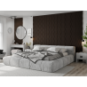 Mexen Lam-SF 01 Lam-SF 26 akustinės sienų juostelės 280 x 30 cm, 9 mm veltinis, techninė fanera, Juodasis Ąžuolas