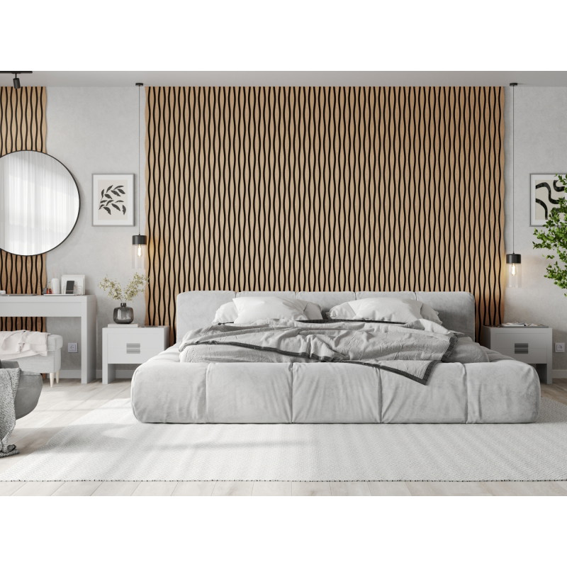 Mexen Lam-SF 01 Lam-SF 26 akustinės sienų lamelės 280 x 30 cm, 9 mm veltinis, techninis faneris, Balintas Ąžuolas