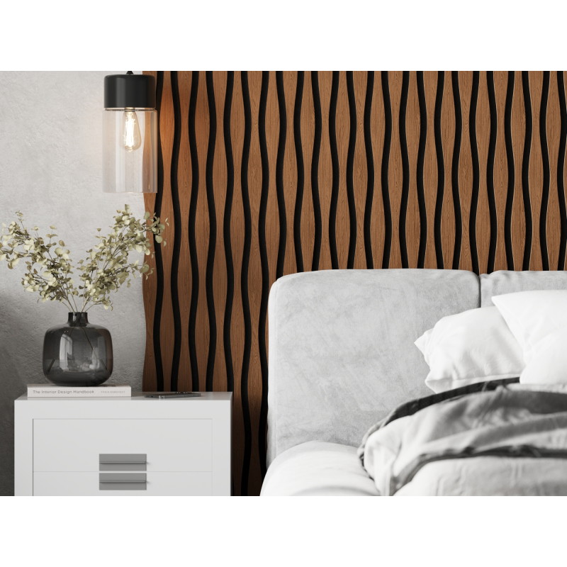 Mexen Lam-SF 01 Lam-SF 26 akustinės sienų lamelės 280 x 30 cm, veltinis 9 mm, techninis faneruotas, Natūralus Ąžuolas