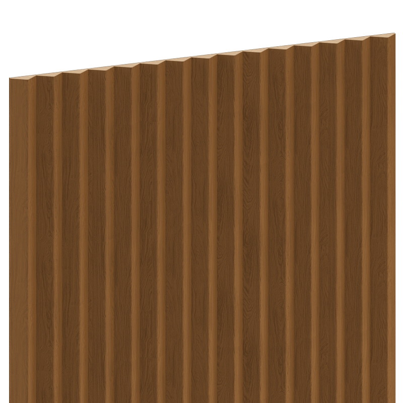 Mexen Ovalo 01 elastingos tekstūros sienos lentjuostės 280 x 36 cm, techninė lukšto apdaila, Natūralus ąžuolas