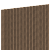Mexen Ovalo 01 rifliuotos elastingos sienų lentos 280 x 36 cm, techninis faneruotas, Tamsusis Riešutas - S130-280-01-044