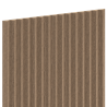 Mexen Ovalo 01 banguotos sieninės plokštės 280 x 36 cm, techninis lukštas, Šviesus Riešutas - S130-280-01-047