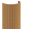 Mexen Ovalo 02 lanksčios sieninės lentelės 280 x 36 cm, techninis lukštas, Ąžuolas Classic - S130-280-02-041
