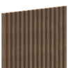 Mexen Ovalo 02 lankstūs sienos profiliai 280 x 36 cm, techninis faneros lukštas, Tamsus Riešutas - S130-280-02-044