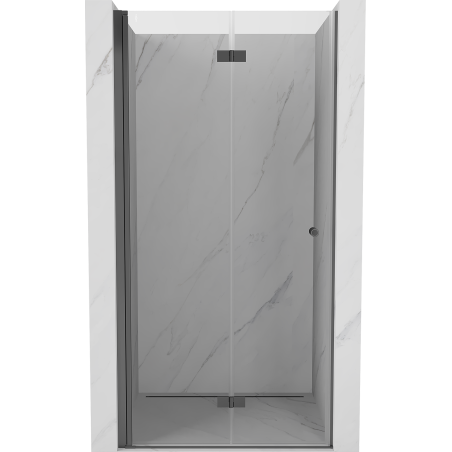 Mexen Mist-F sulenamos dušo durys, kairės, 95 cm, skaidrios, metalinės - 8A6-095-000-95-00-L