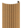 Mexen Ovalo 03 lanksčios apdailos sieninės lentos 280 x 36 cm, techninis fanera, Ąžuolas Classic - S130-280-03-041
