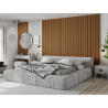 Mexen Lam-F Slim 01 Sieninės akustinės lamelės 280 x 36,5 cm, 9 mm veltinis, techninis fanieras, natūrali ąžuolo spalva