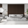 Mexen Lam-F Slim 01 akustinės sienų juostelės 280 x 36,5 cm, vilna 9 mm, techninis faneras, Mocha ąžuolas - S107-280-01-045