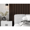 Mexen Lam-F Slim 01 akustinės sienų juostelės 280 x 36,5 cm, vilna 9 mm, techninis faneras, Mocha ąžuolas - S107-280-01-045