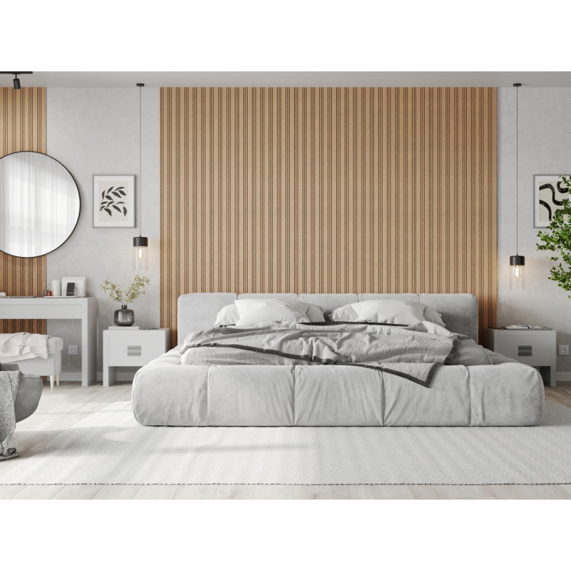 Mexen Lam-F Nano 01 sienų akustinės lamelės 280 x 32,4 cm, veltinis 9 mm, techninis fanera, Balintas Ąžuolas