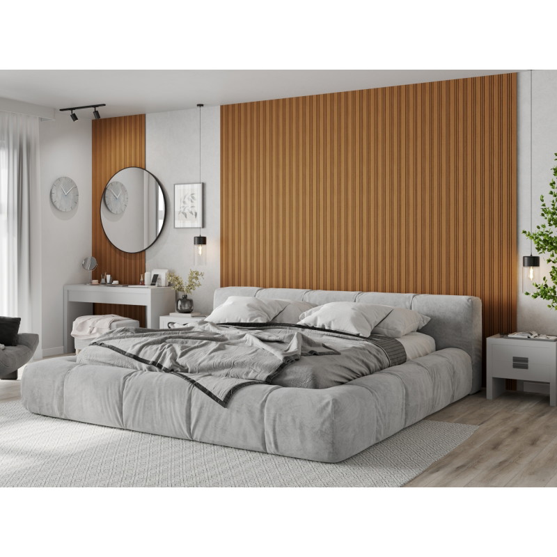 Mexen Lam-F Nano 01 akustinės sieninės lentjuostės 280 x 32,4 cm, 9 mm veltinis, techninis fanera, Natūralus ąžuolas